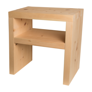 Nachtkasten in Zirbel Holz