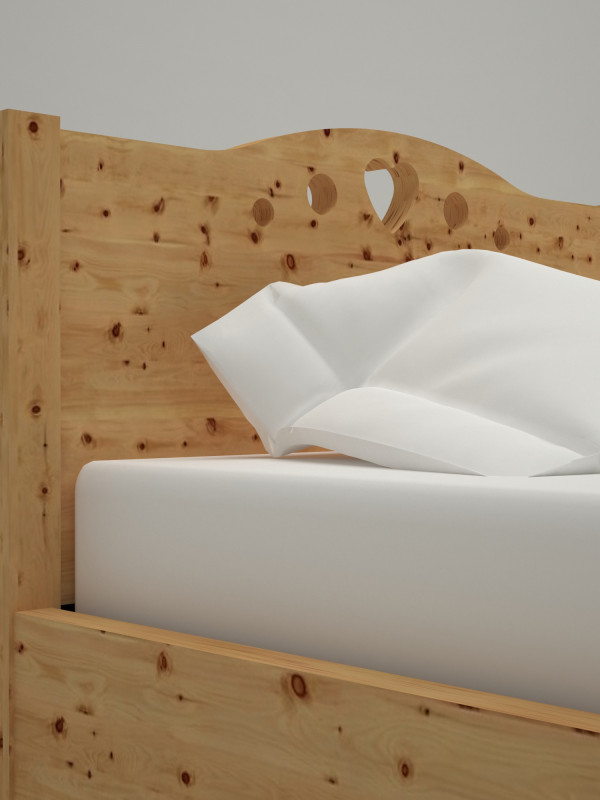 Solid Stone Pine Single Bed