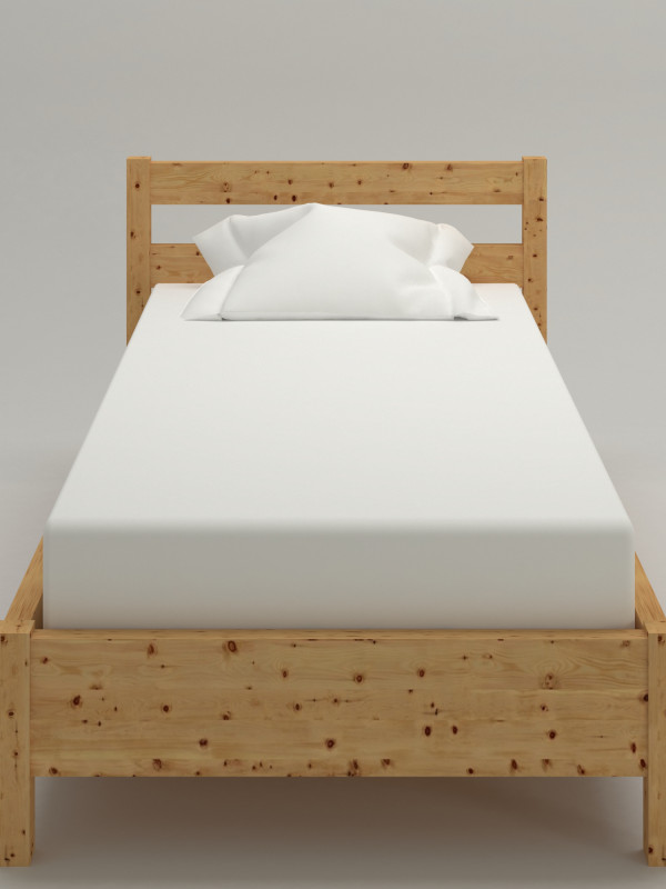 Solid Stone Pine Single Bed