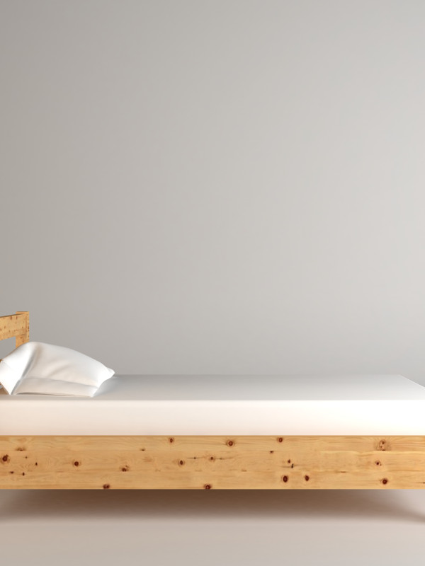 Solid Stone Pine Single Bed