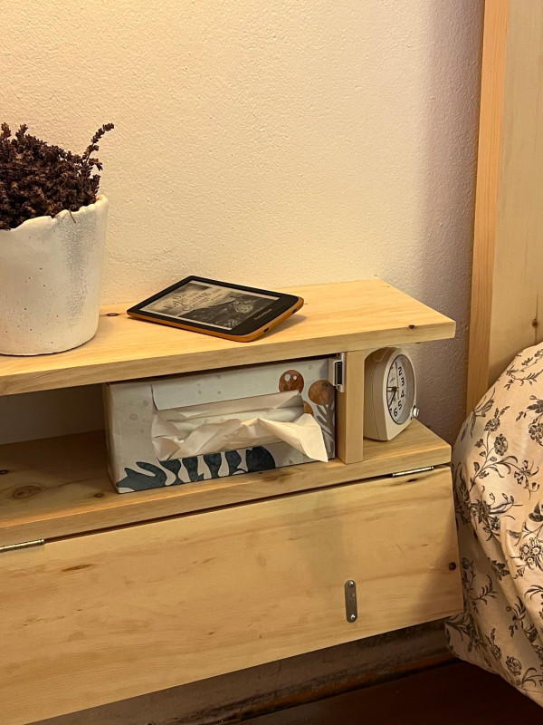 Altach Stone Pine Nightstand Altach Stone Pine Nightstand