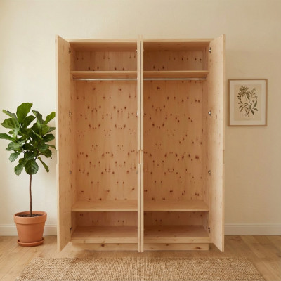 Stone Pine Wardrobe