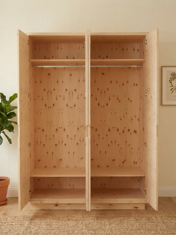 Stone Pine Wardrobe