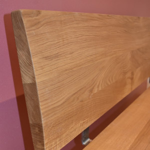 Solid Oak Table Bench