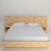 Letto cirmolo con boiserie