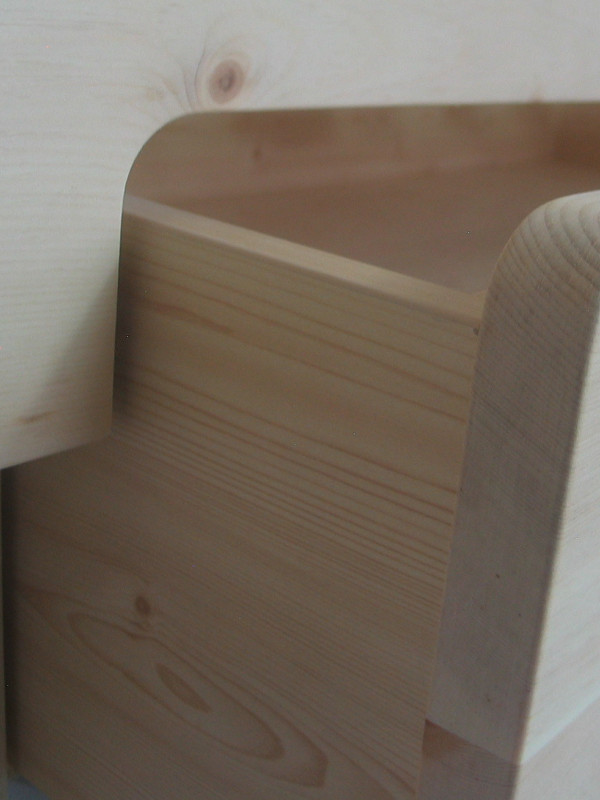 Solid Stone Pine Bed