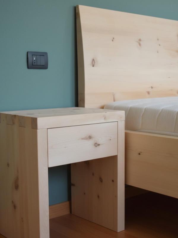 Stone Pine Nightstand