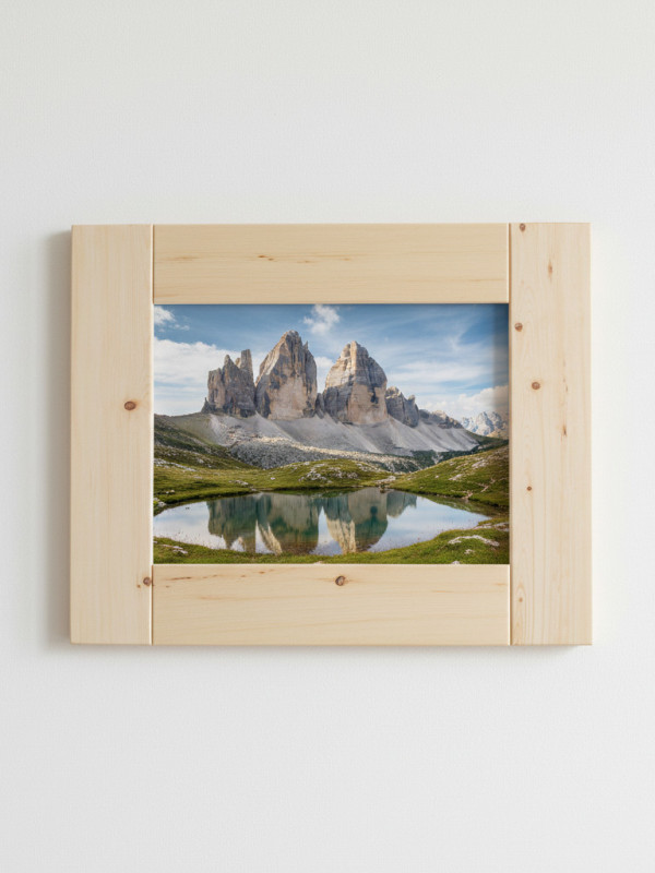 Solid Stone Pine Frame