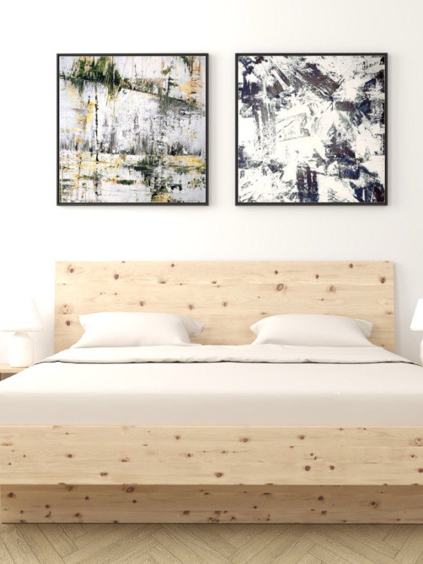 Solid Stone Pine Bed