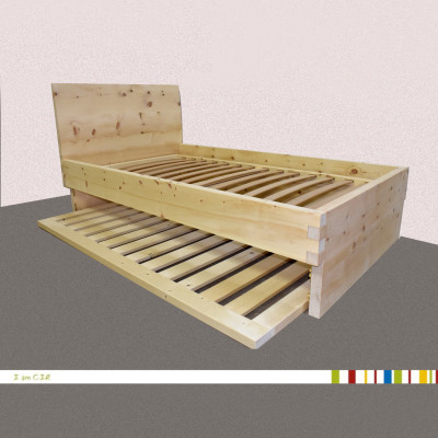 Stone Pine Pull-Out Bed