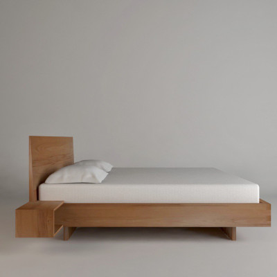 Solid Beech Wood Bed