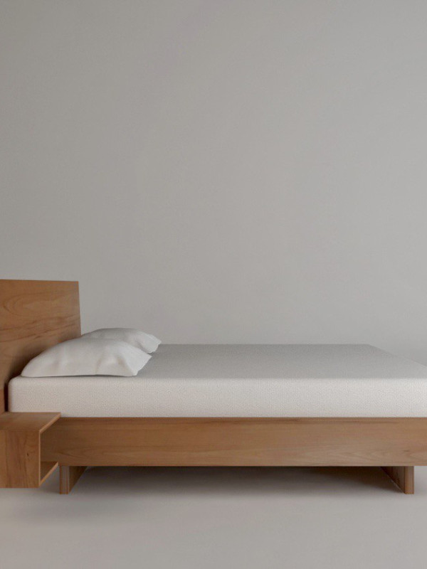 Solid Beech Wood Bed