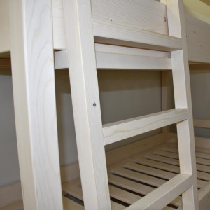 stockbett gebleicht