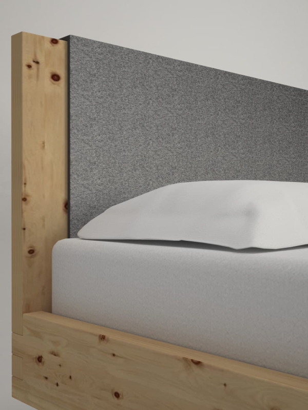 Solid Stone Pine Bed