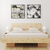 Solid Wood Bedrooms | Custom Stone Pine