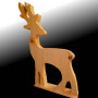 wooden reindeer