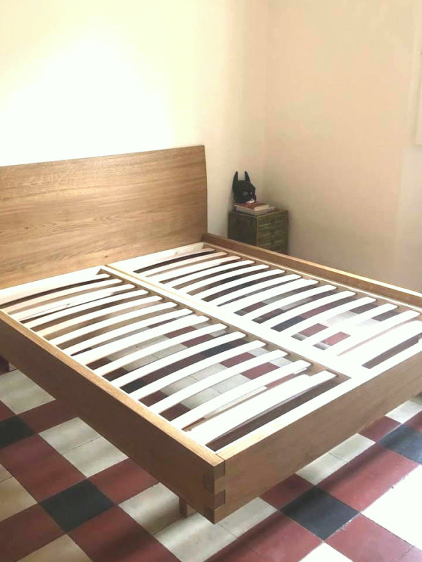 Solid Oak Bed
