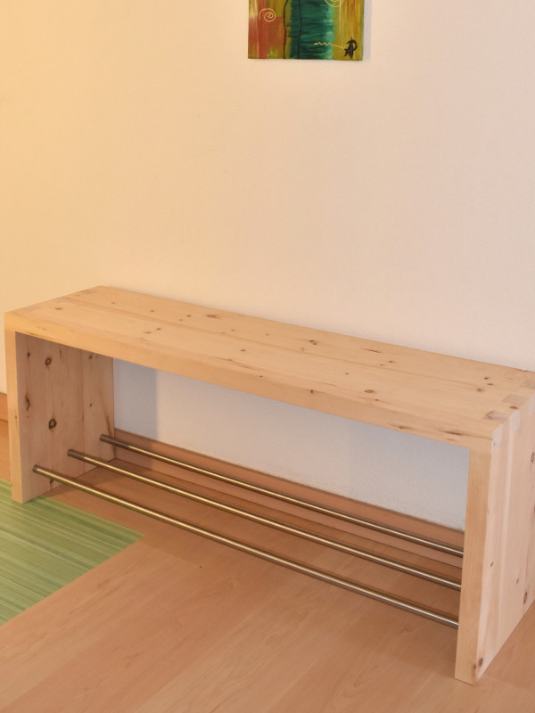 Stone Pine Shoe Rack