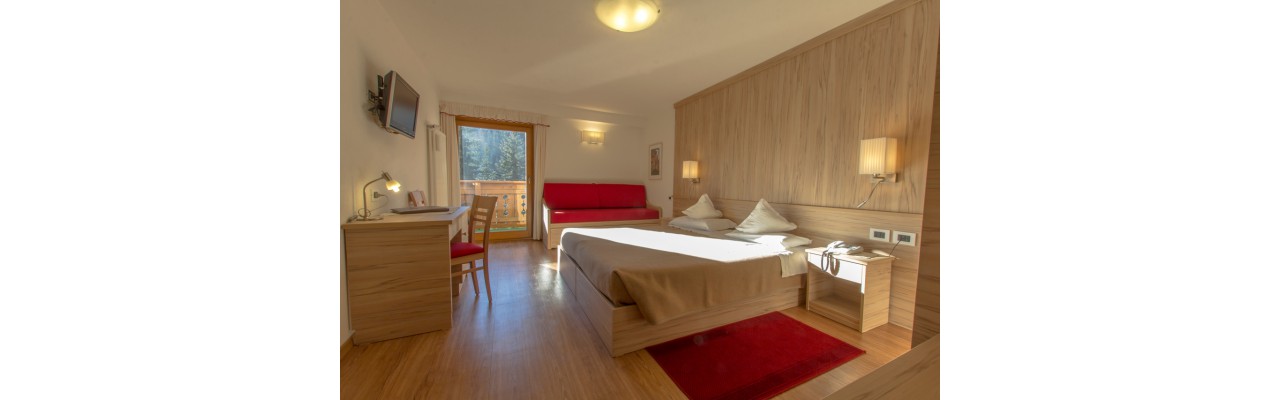 Camera da letto in legno faggio anima
